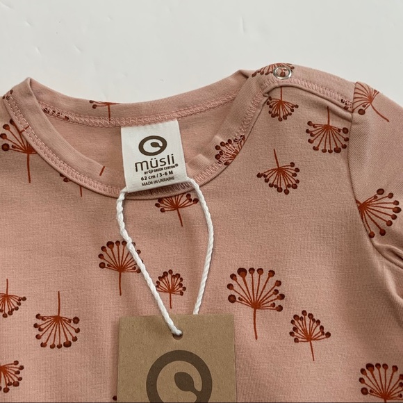 NWT Organic Angled Tier Dress (3/6 mos) - Picture 4 of 8